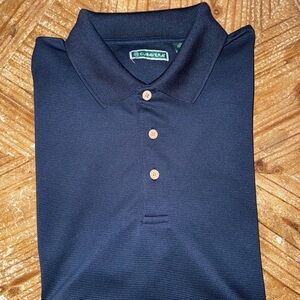 Cubavera Men's Dark Blue Polo Shirt